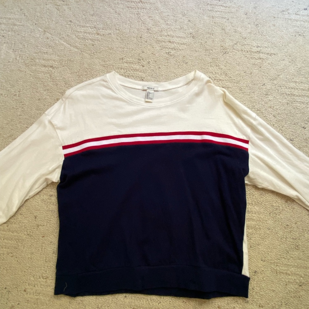 Forever 21 Striped Long Sleeve